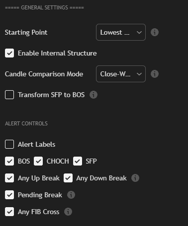 General Settings