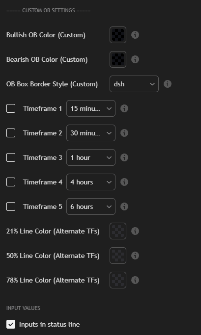 MTF OBIM Settings 2