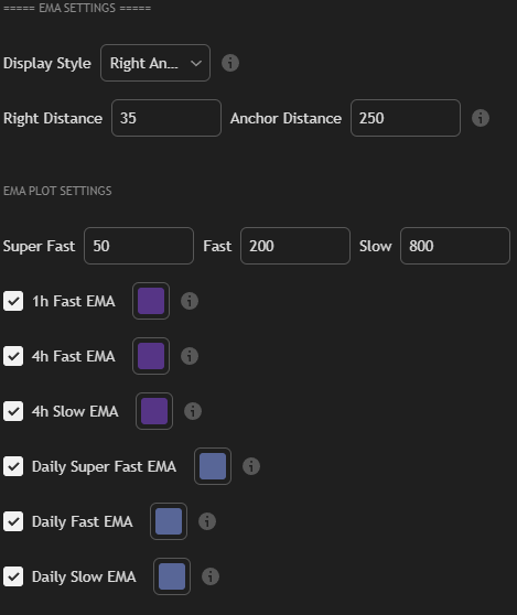 Shihai Settings - EMA